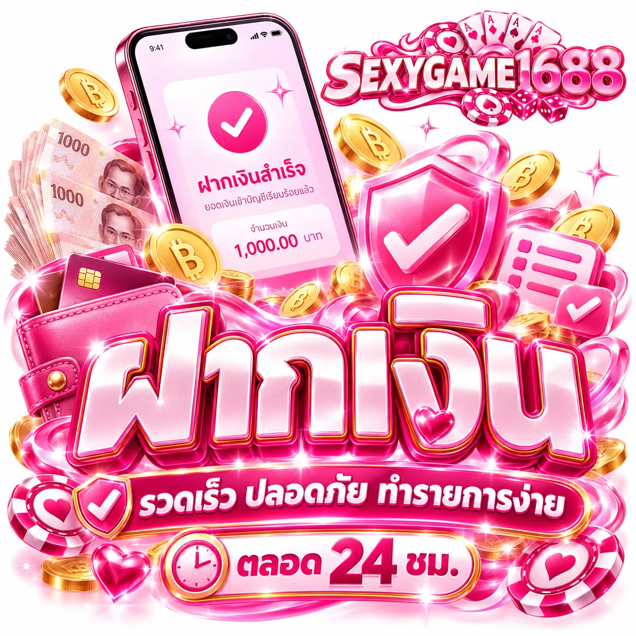 SEXYGAME1688 - ฝากเงิน